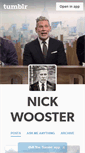 Mobile Screenshot of nickwooster.com